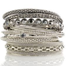 Silver Bangles Manufacturer Supplier Wholesale Exporter Importer Buyer Trader Retailer in Delhi Delhi India